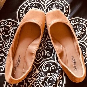 Lucky Brand Tan Emmie Ballet Flats - Size 8